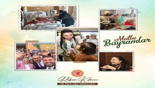 AK Parti Ağrı Milletvekili Ruken Kilerci, Ramazan Bayramı dolaysıyla bir mesaj yayımladı