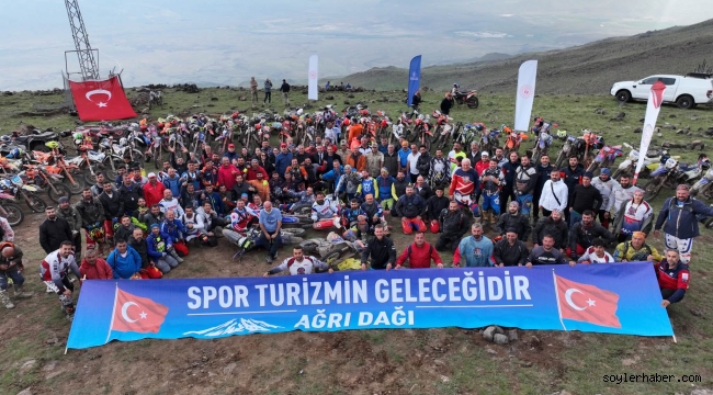 Ağrı Dağı'nda Türkiye'nin En Yüksek Rakımlı Enduro Şampiyonası Coşkuyla Tamamlandı