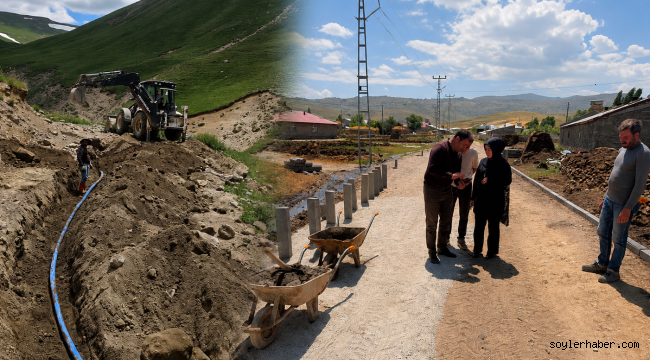 Taşlıçay'da Hizmet Seferberliği: Kaymakam Kılıç Sahada, Yol ve Su Hatları Yenileniyor