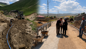 Taşlıçay'da Hizmet Seferberliği: Kaymakam Kılıç Sahada, Yol ve Su Hatları Yenileniyor