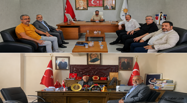 Ağrı'da Siyasi İstişare Ziyaretleri: Sıddık Söyler'den İl Başkanlarına Nezaket Ziyareti