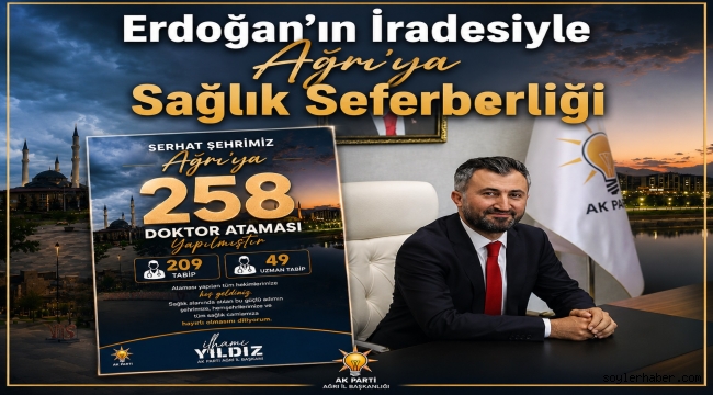 Ağrı'ya Tek Seferde 258 Hekim Atandı; Sağlıkta Tarihi Kadro Güçlendirmesi