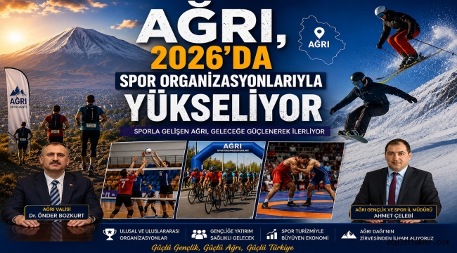 Ağrı, 2026'da Spor Organizasyonlarıyla Yükseliyor