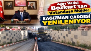Ağrı'da Ulaşımda Konfor Dönemi: Vali Bozkurt'tan Kağızman Caddesi İçin Yeni Karar