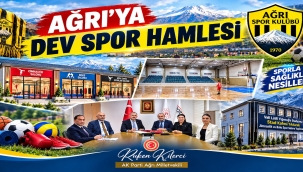 Ağrı'ya Dev Spor Yatırımı: Ruken Kilerci'nin Girişimleriyle 4 Büyük Proje İçin İmzalar Atıldı