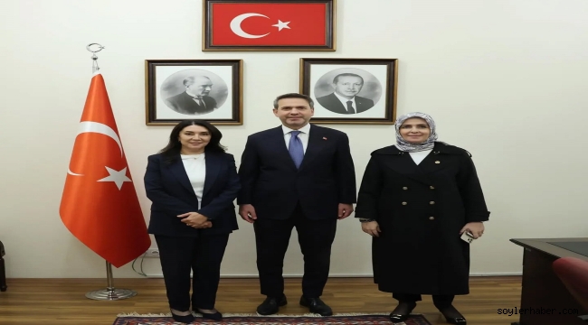 AK Parti Ağrı Milletvekili Ruken Kilerci, Enerji ve Tabii Kaynaklar Bakanı Alparslan Bayraktar ile Görüştü